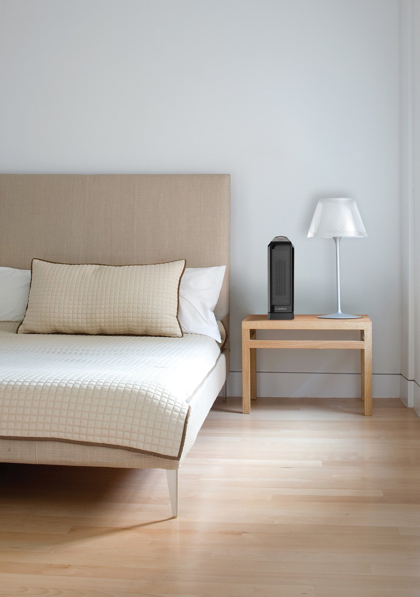 Lasko 1500W Ceramic Tower Space Heater with Remote, CT16670, Black