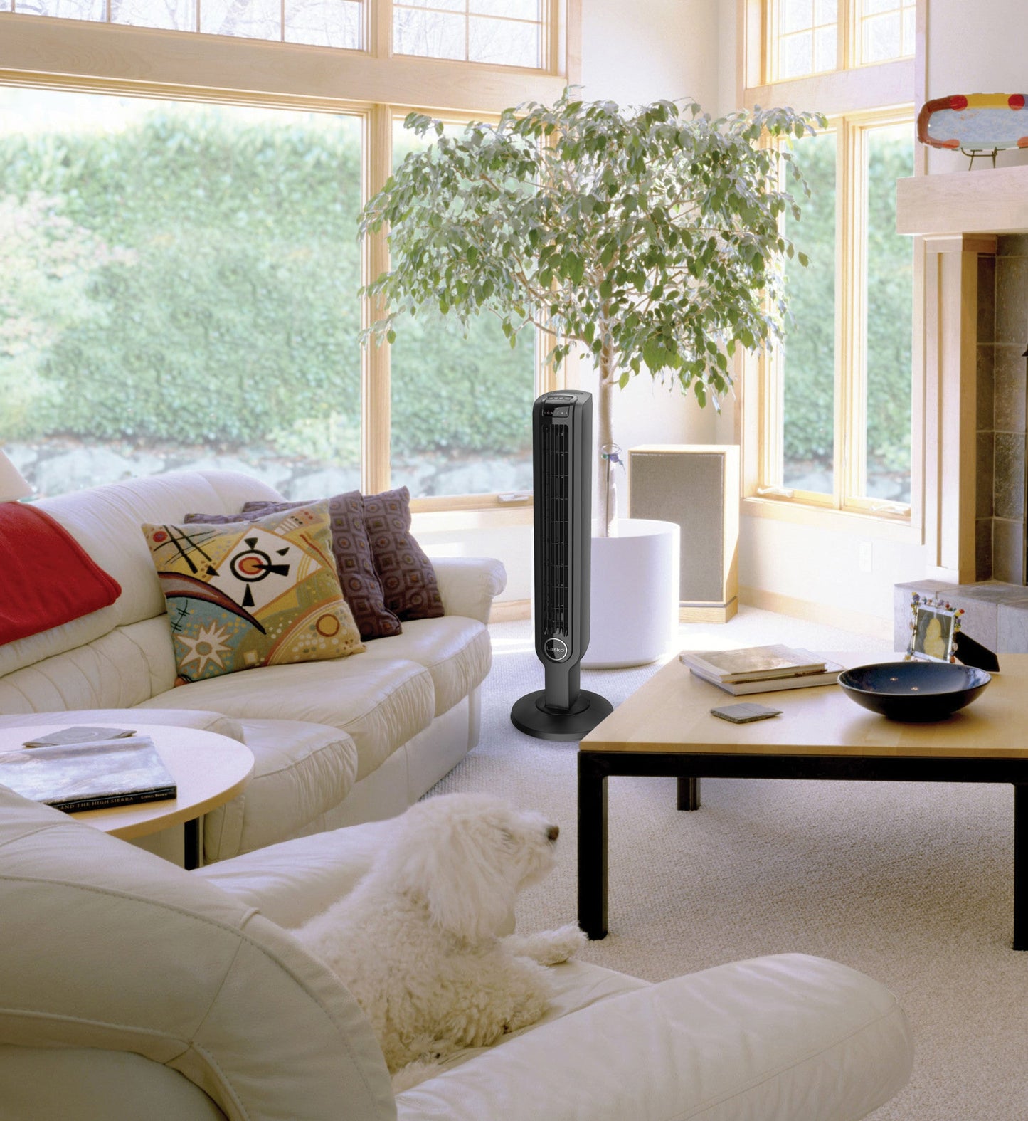 Lasko T36212 36" Tower Fan with Remote Control and Ionizer