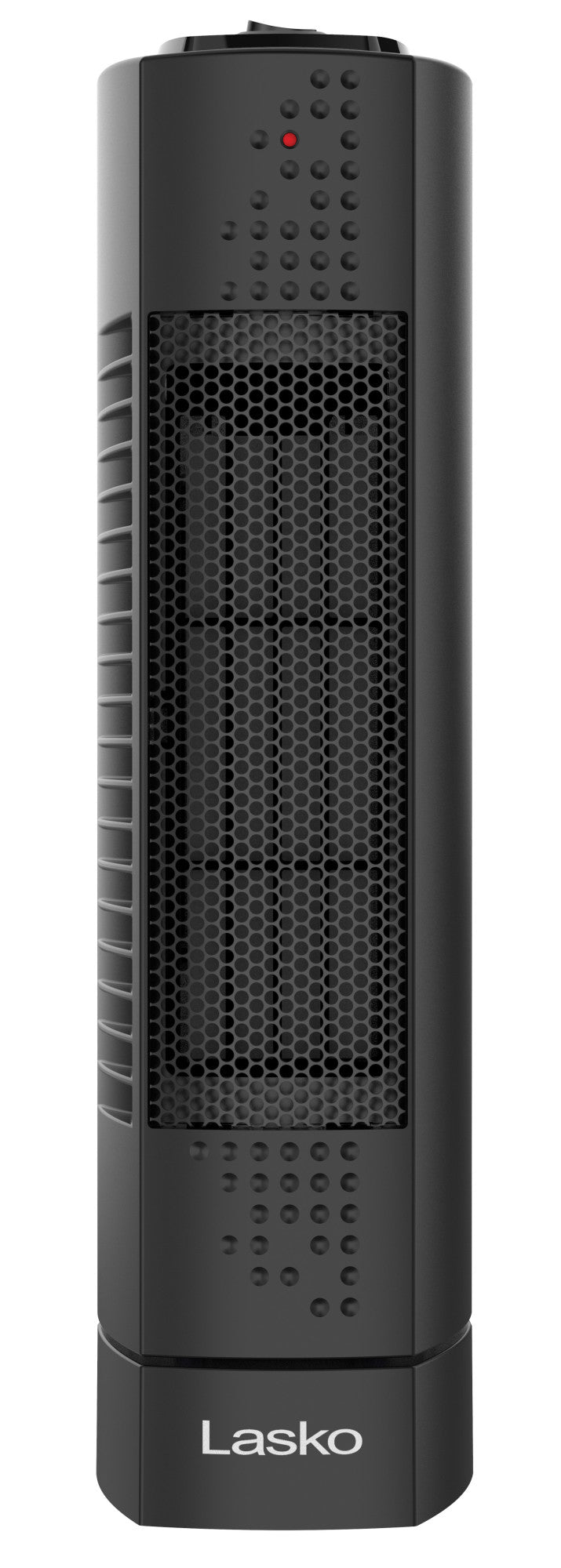 Lasko 1500W Ultra Slim Desktop Ceramic Tower Space Heater, CT14107, Black