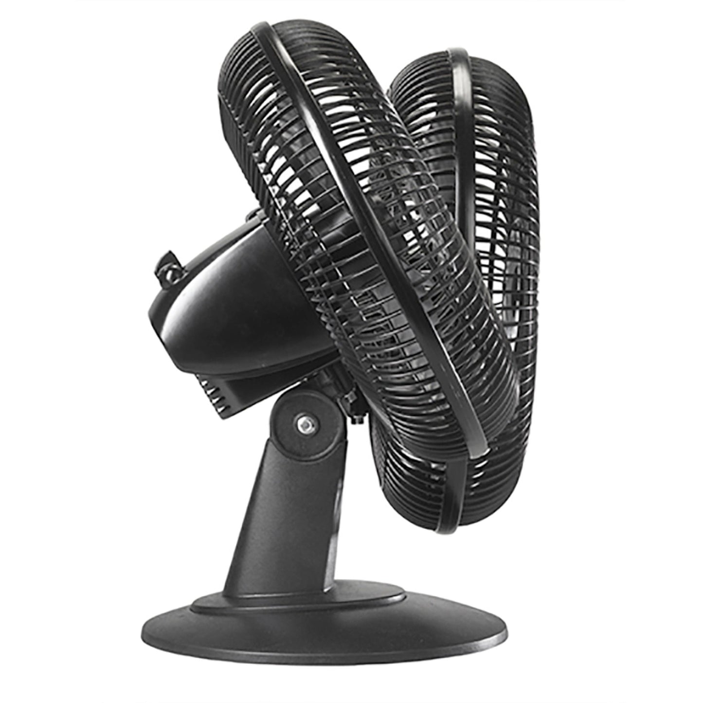 Lasko 12" 3-Speed Oscillating Table Fan with Tilt-back, 2017, Black