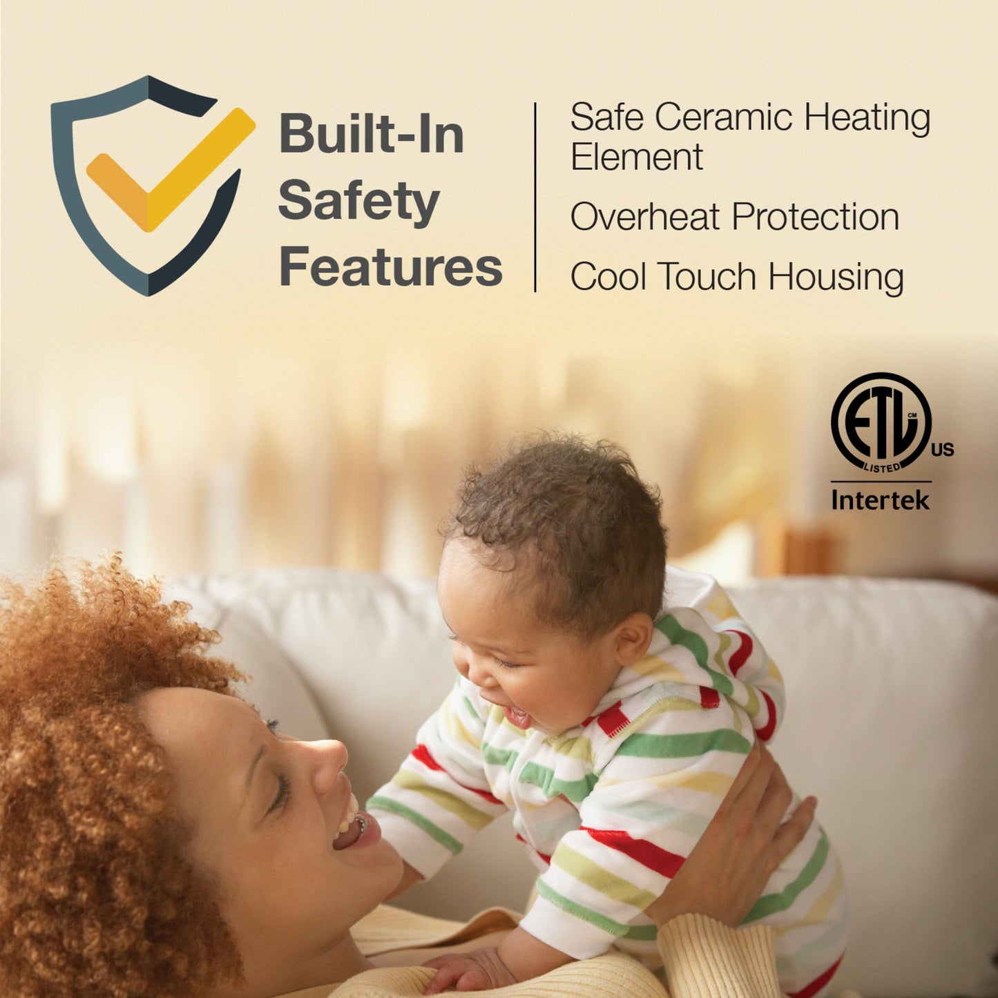 Lasko 1500W Oscillating All Season Tower Fan & Space Heater with Timer & Remote, FH610, Black