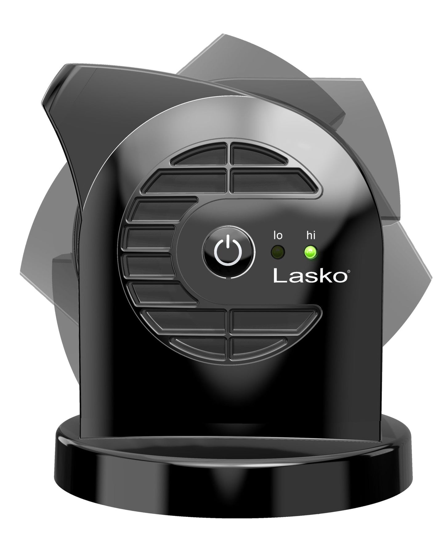 Lasko MyCool Mini USB 2- Speed Desk Fan with USB Cable and AC Adapter, D301, Black