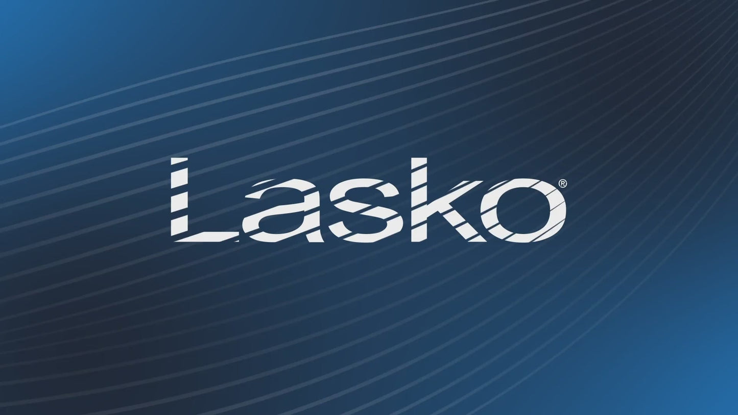 Lasko Electric Oscillating Ceramic Tower Space Heater with Remote Control, 751320, Black