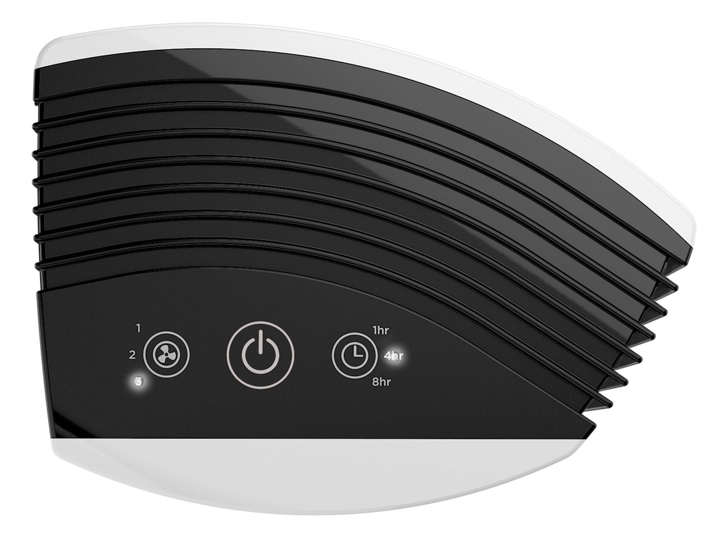 Lasko True HEPA Filter Desktop Air Purifier with Timer, LP200, White