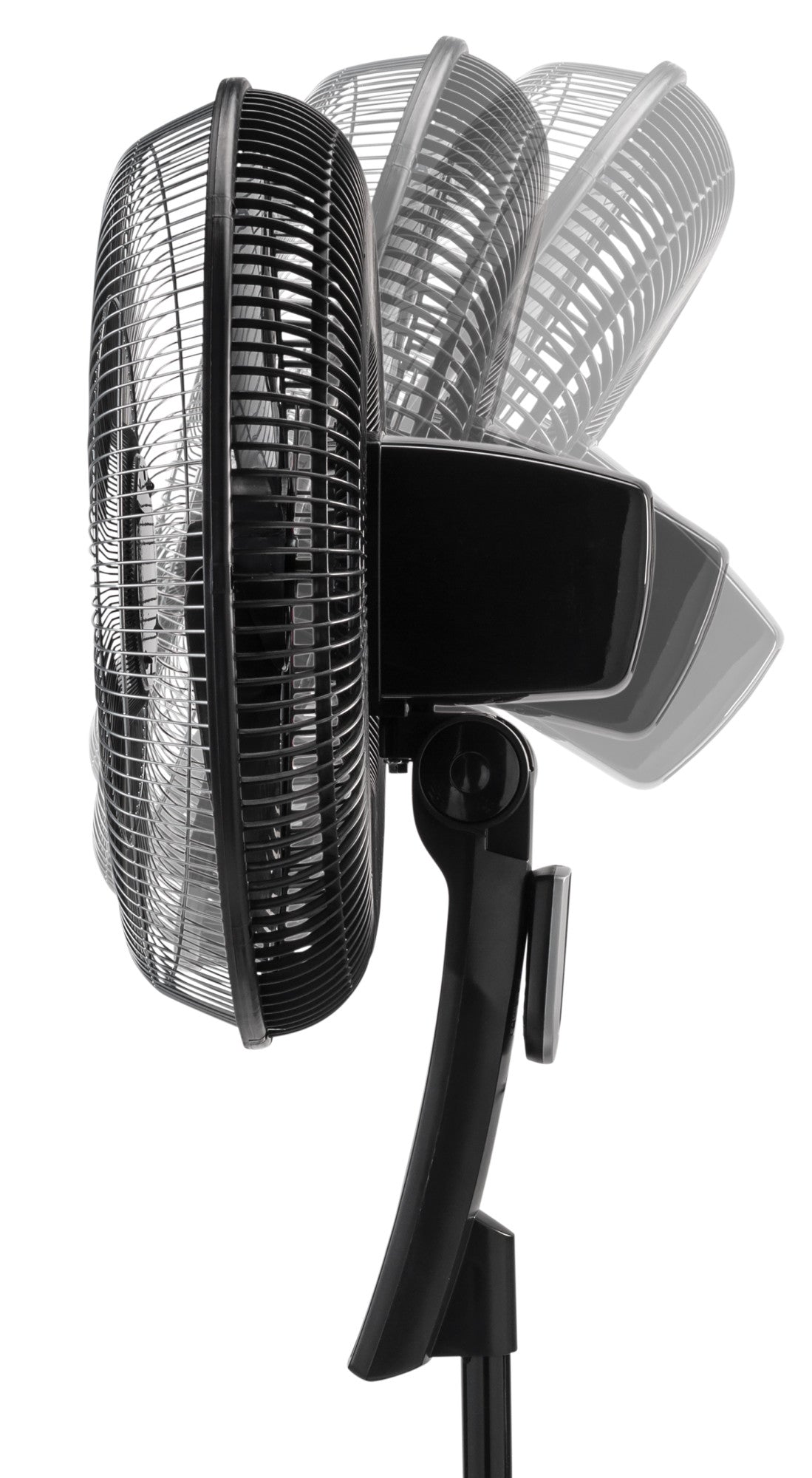 Lasko S16612 16" 4-Speed Oscillating Pedestal Fan with Remote Control: black