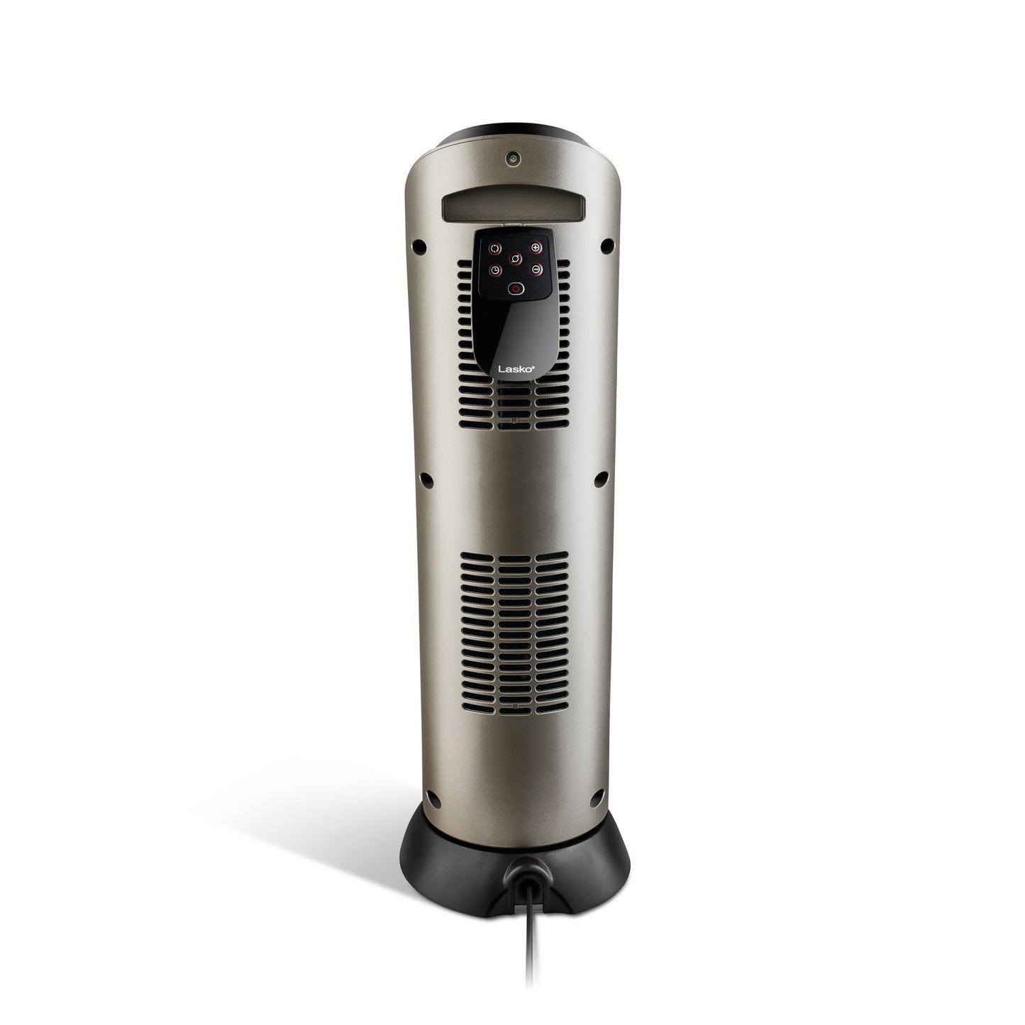 Lasko Electric Oscillating Ceramic Tower Space Heater with Remote Control, 751320, Black