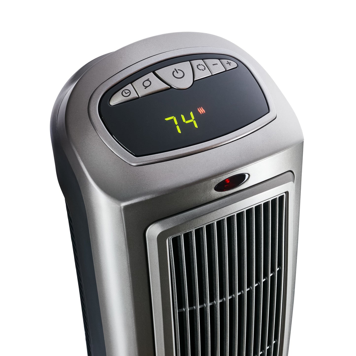 Lasko 1500W Digital Ceramic Space Heater with Remote, 755320, Silver