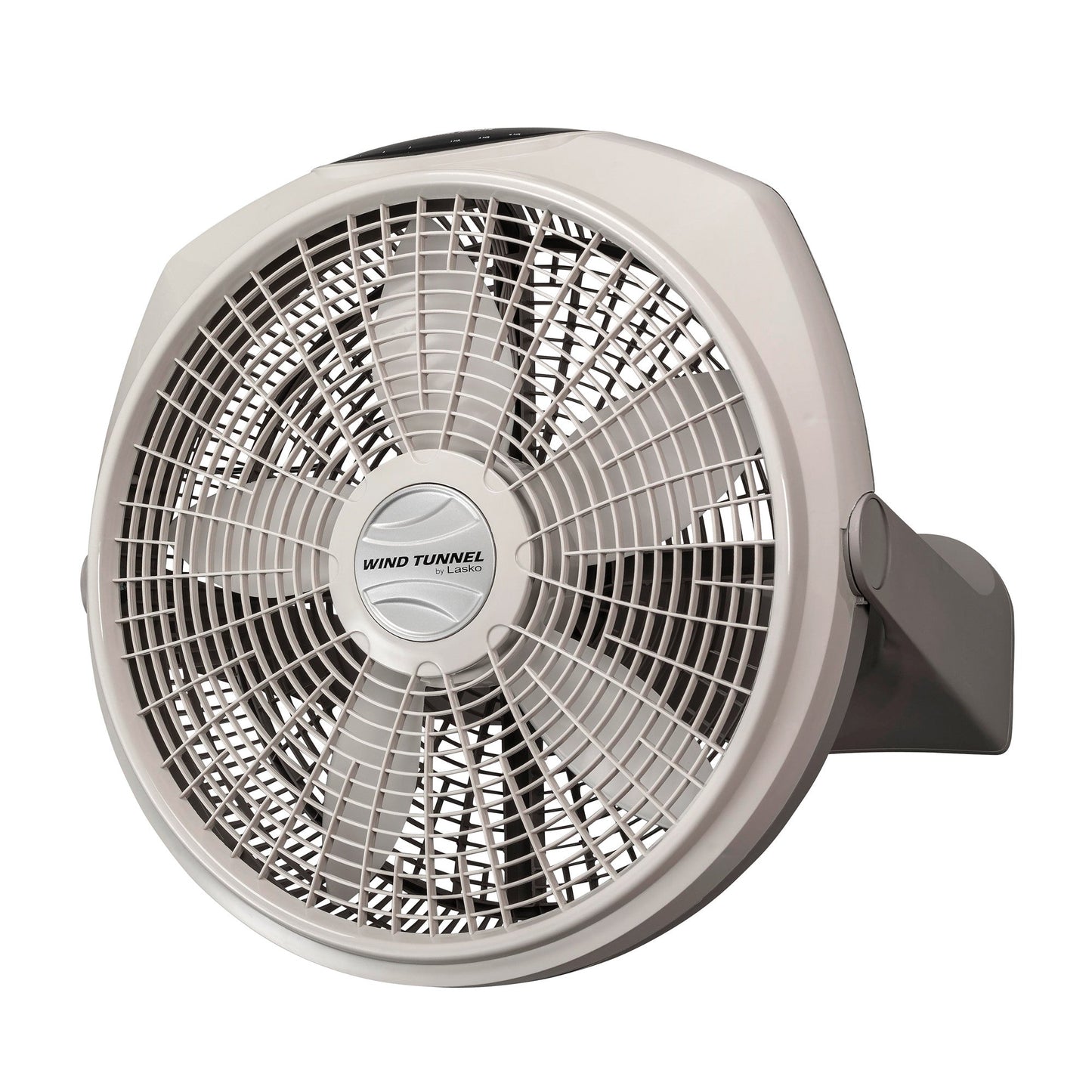 Lasko 20" Wind Tunnel 3-Speed Fan with Remote, A20700, Gray