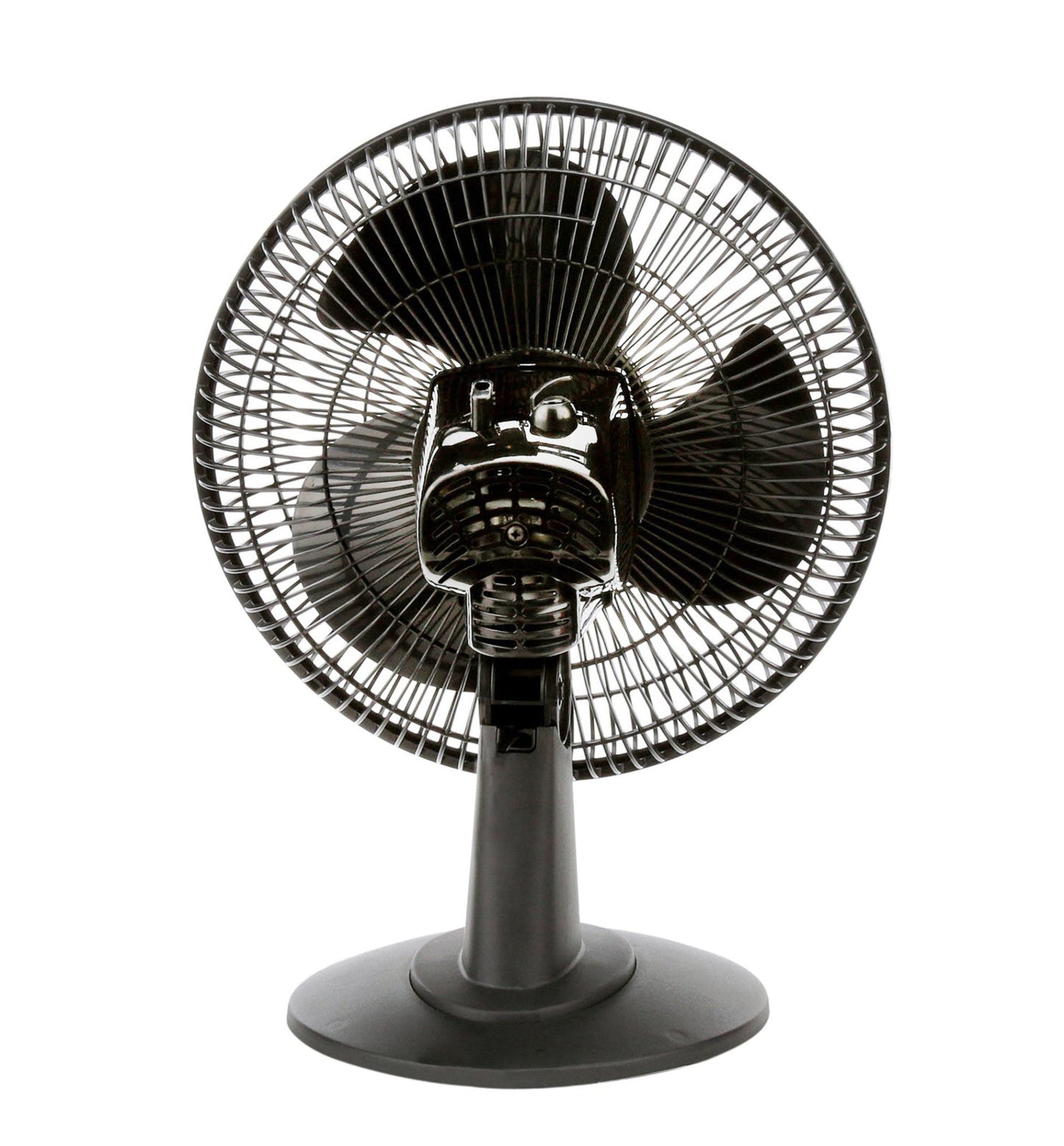 Lasko 12" 3-Speed Oscillating Table Fan with Tilt-back, 2017, Black