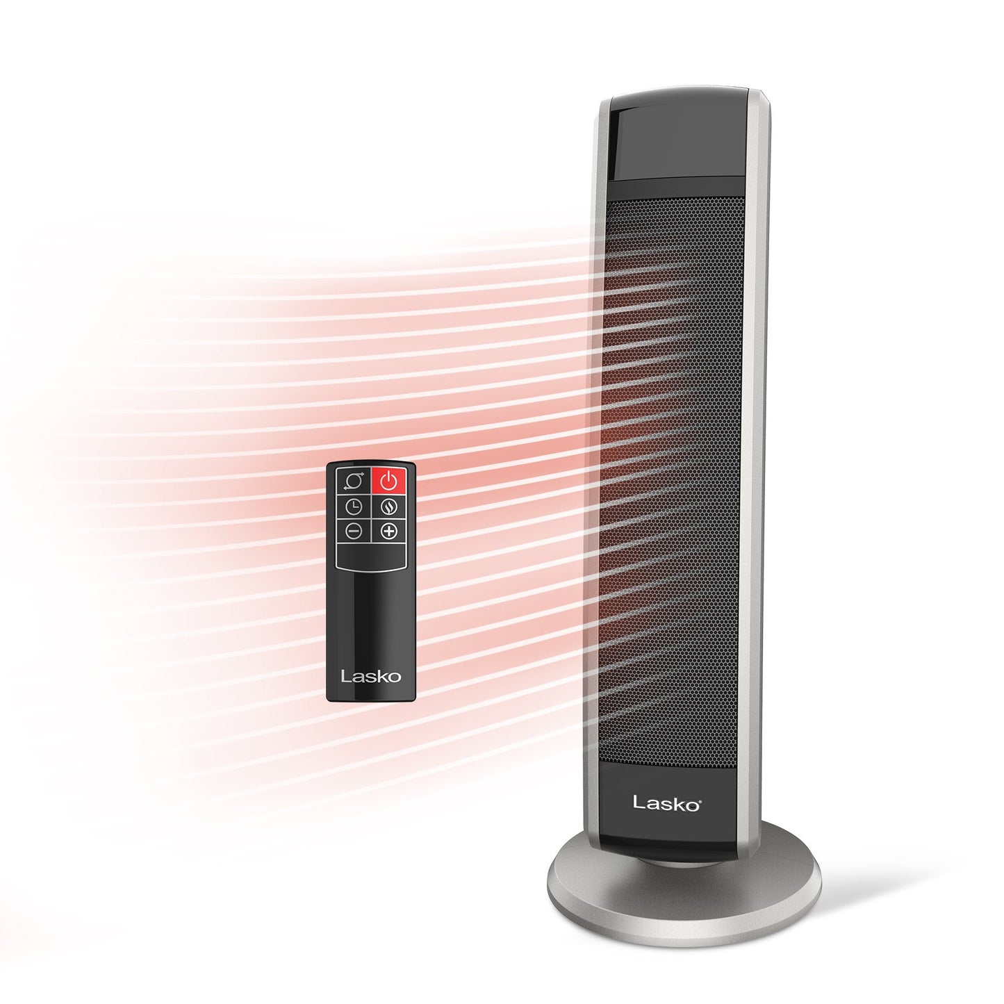 Lasko 5586 1500W Digital Ceramic Tower Space Heater with Remote
