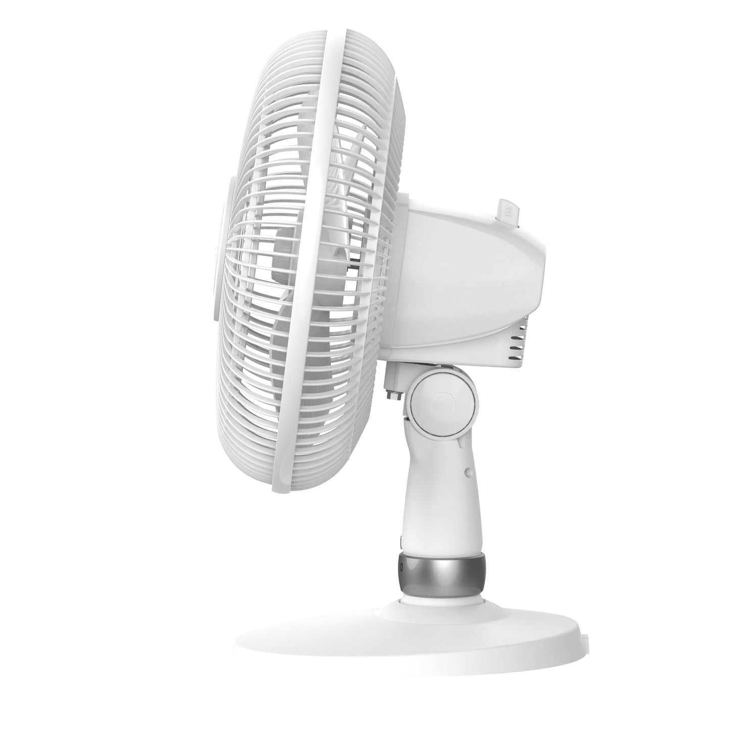 Lasko 12" Oscillating 3-Speed Personal Table Fan, D12225, White