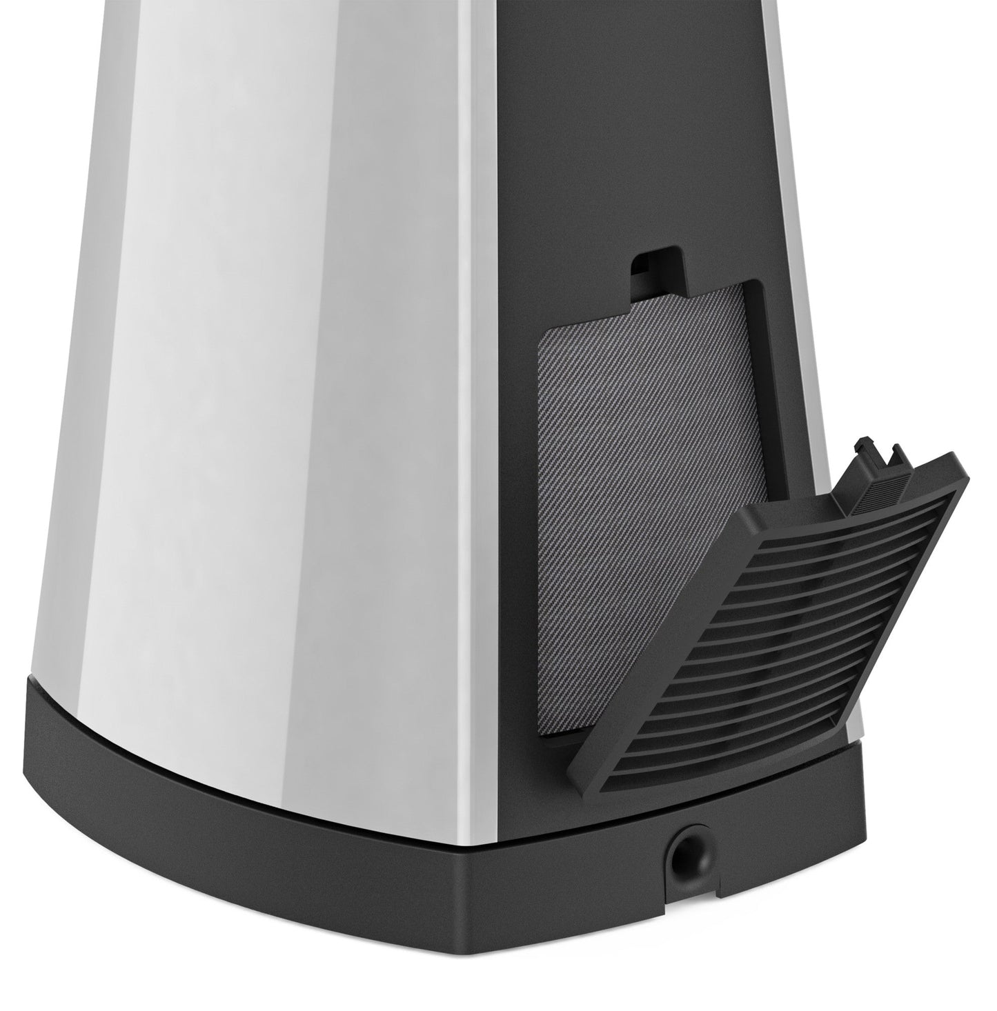 Lasko 1500W Bladeless Ceramic Tower Space Heater with Remote, AW315, Gray