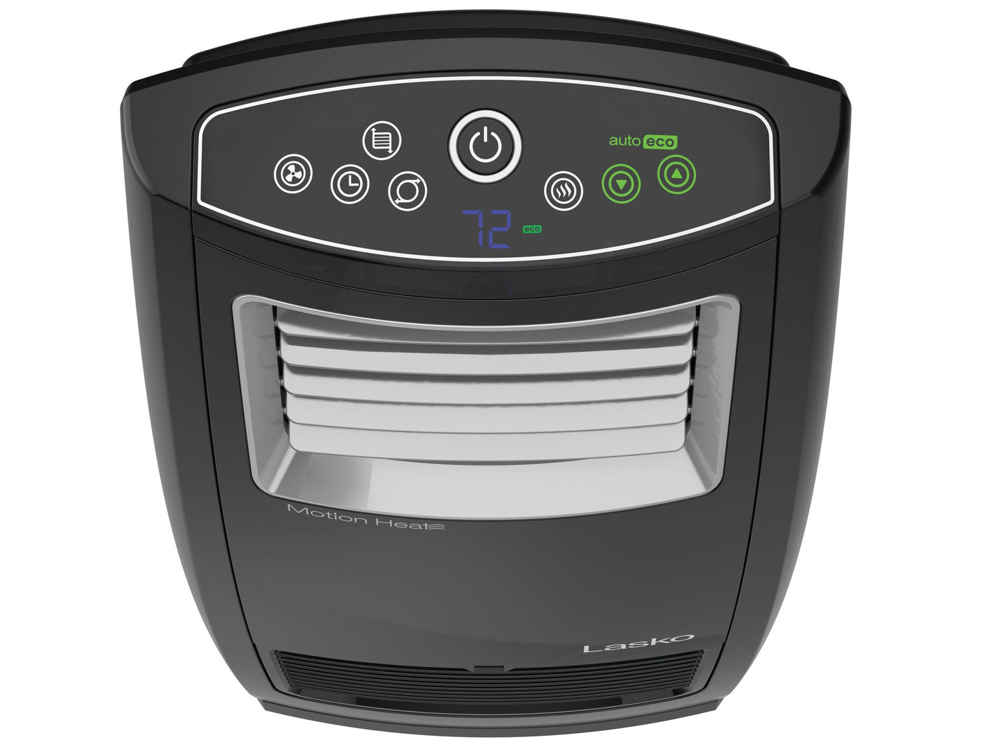 Lasko 1500W Motion Heat Whole Room Ceramic Space Heater with Remote, CC23161, Black