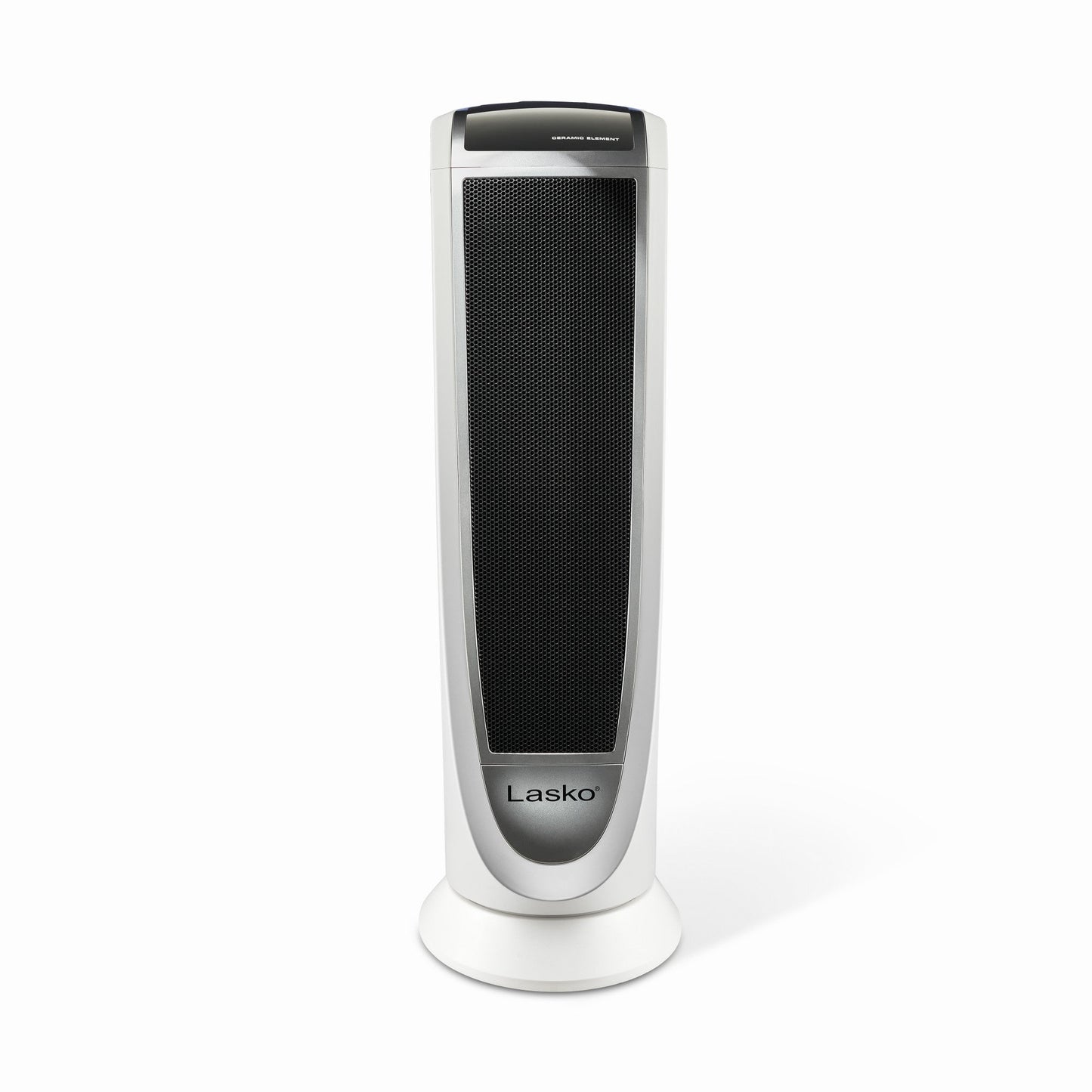 Lasko 1500W Digital Ceramic Tower Space Heater with Remote, 5165, White