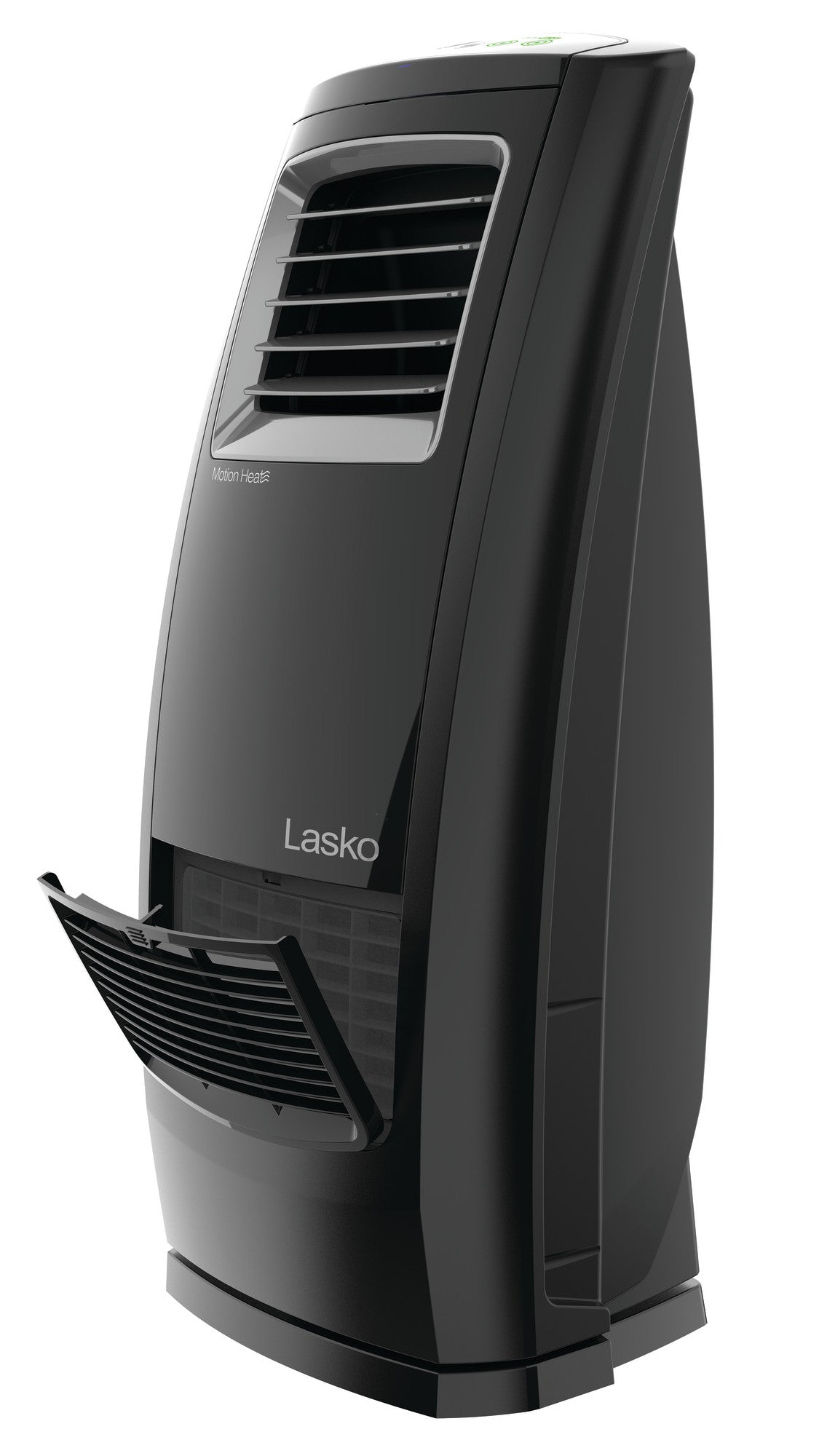 Lasko 1500W Motion Heat Whole Room Ceramic Space Heater with Remote, CC23161, Black