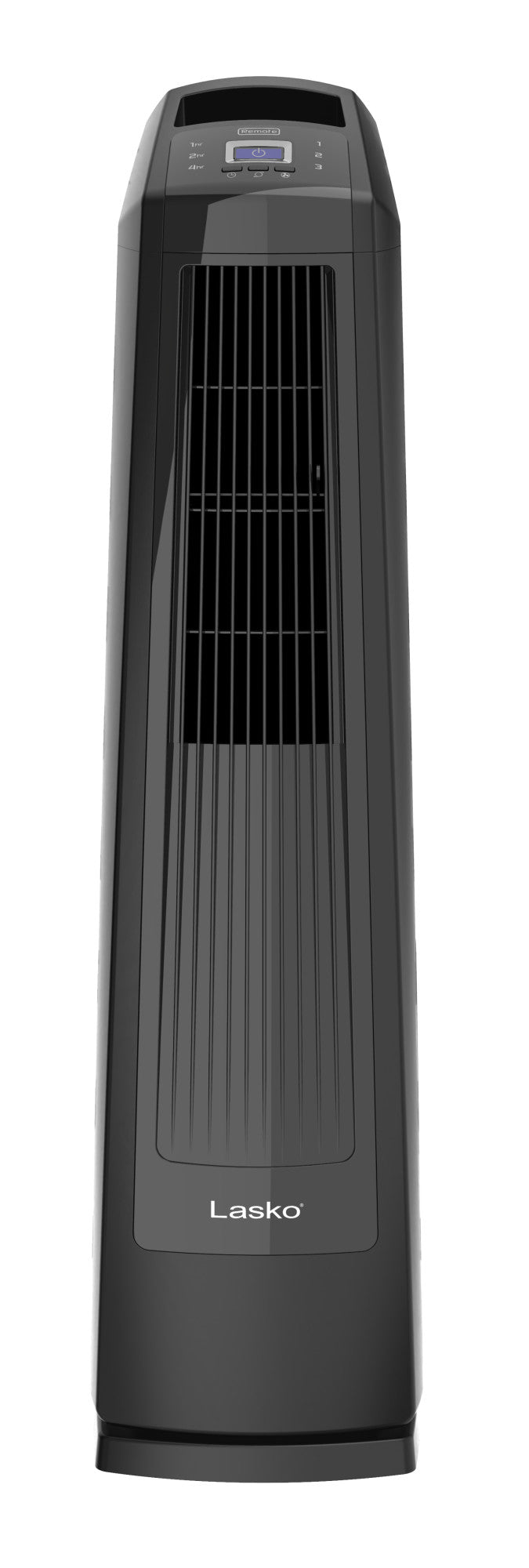 Lasko Oscillating High Velocity Fan with Remote Control, U35122, Black