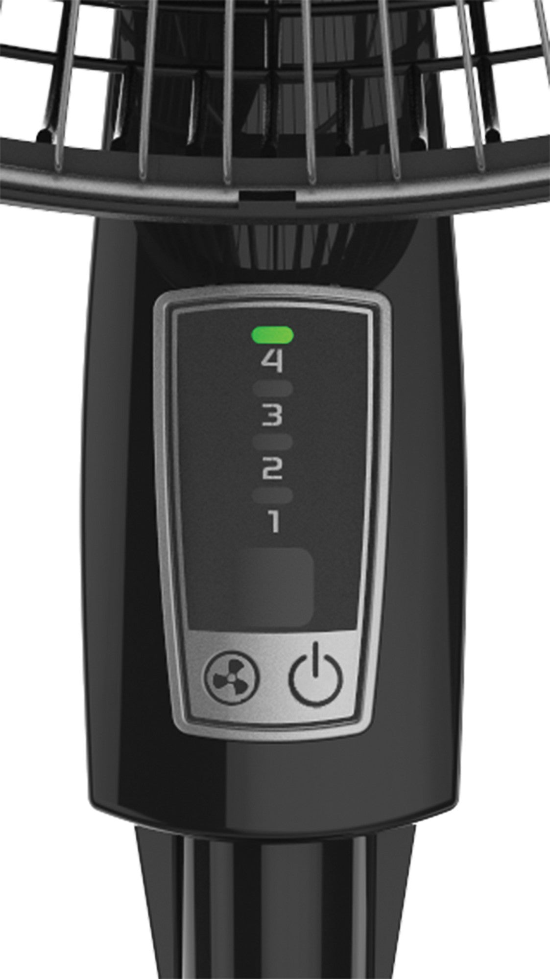 Lasko 18" Oscillating 4-Speed Large Room Pedestal Fan with Remote Control, S18605, Black