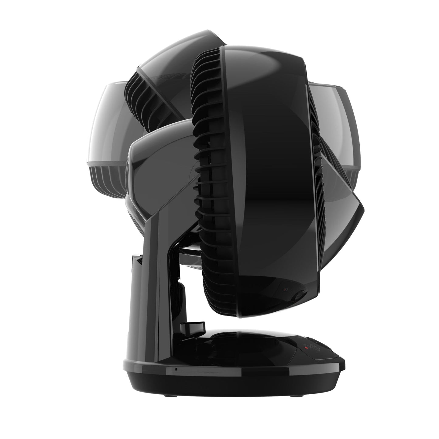 Lasko A12668 Whirlwind EcoQuiet 7" Orbital Motion 12-Speed Air Circulator Fan with Remote Control, Black