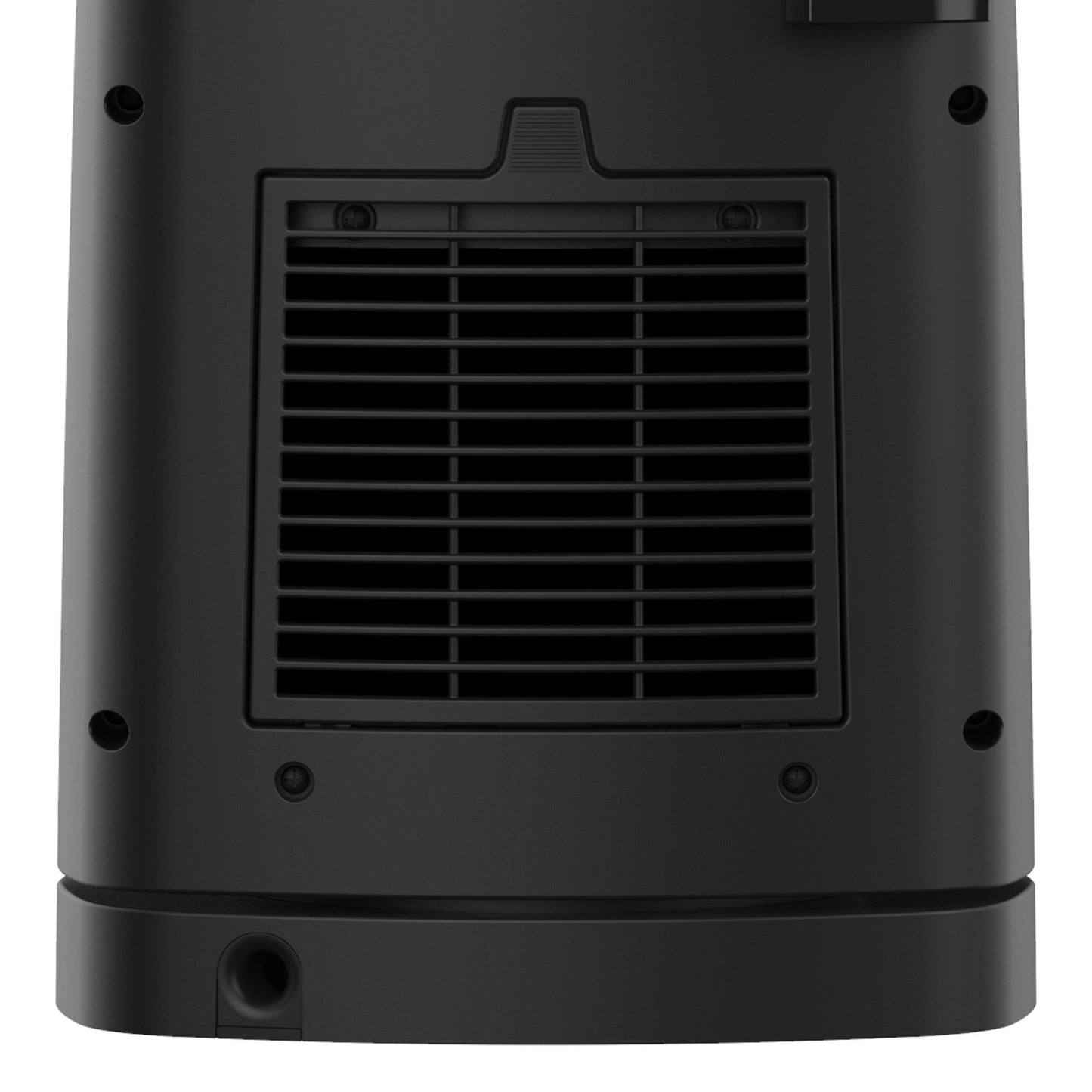 Lasko 1500W Bladeless Tower Heater with Tip Over Switch and Remote Control, CW210, black