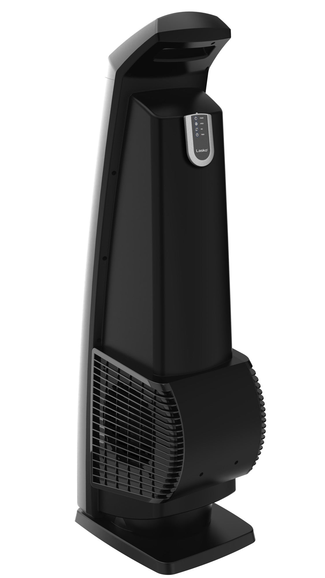 Lasko Oscillating High Velocity Fan with Remote Control, U35122, Black