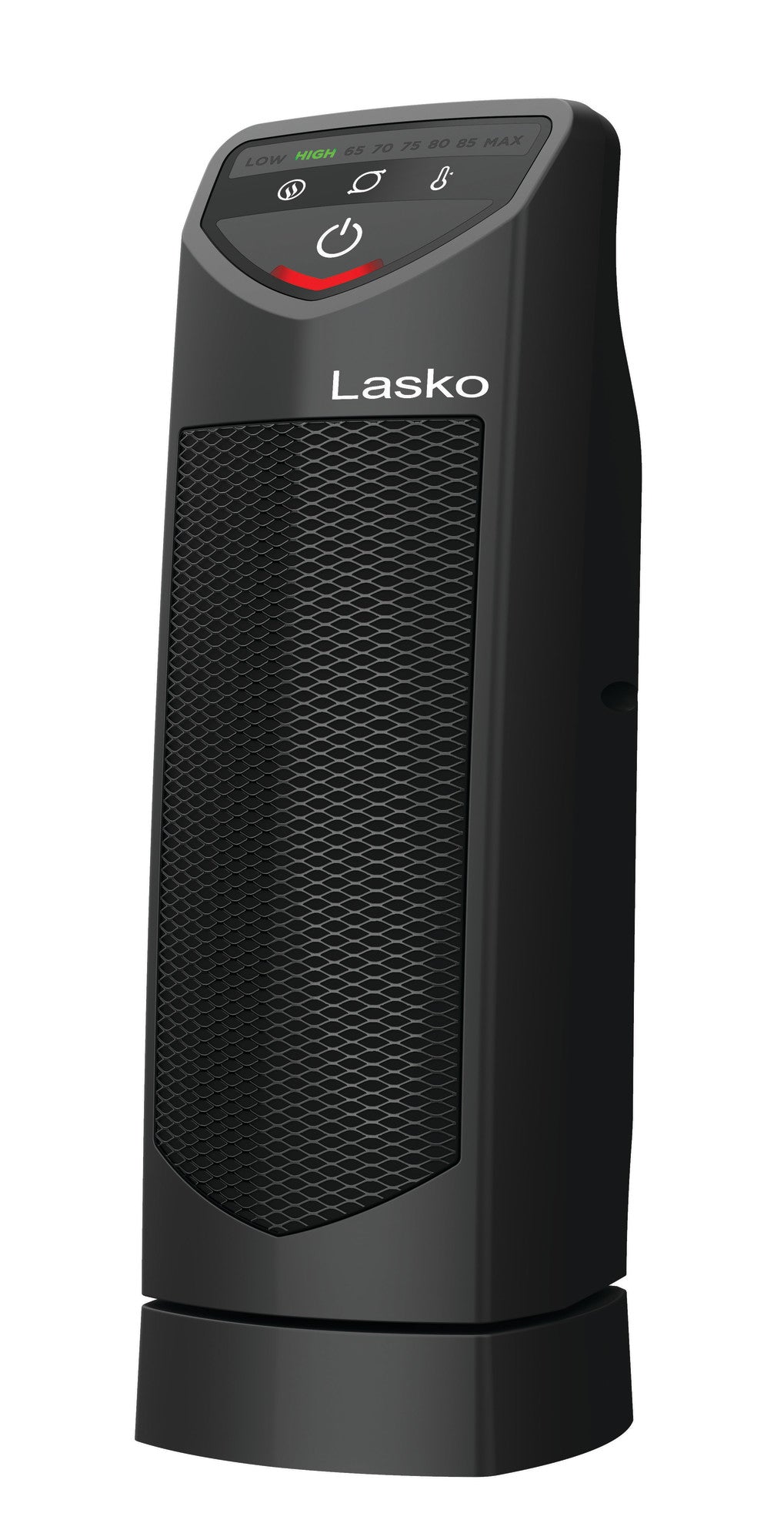 Lasko 1500W Electric 14" Personal Oscillating Ceramic Tower Space Heater, CT14320, Black