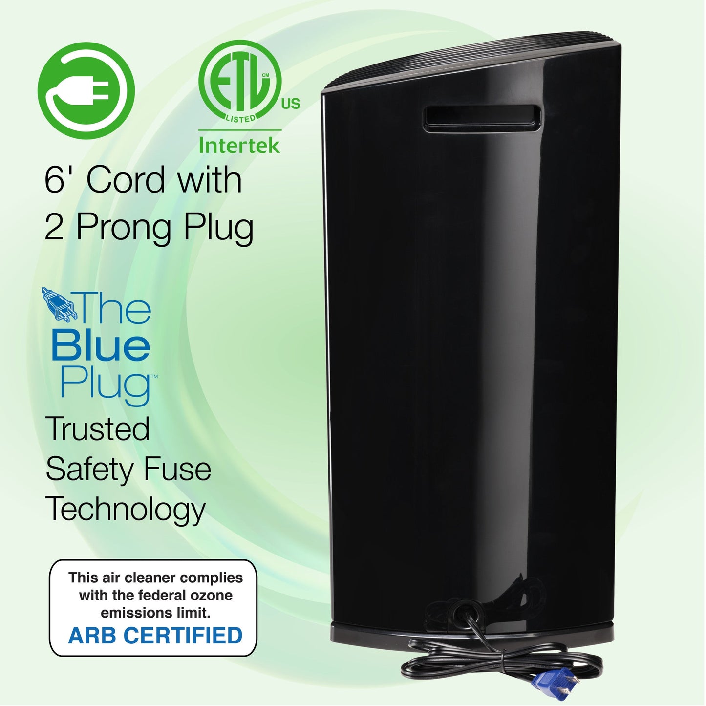 Lasko LP450 Premium Air Purifier with HEPA Filter and Odor Reduction and DreamMode