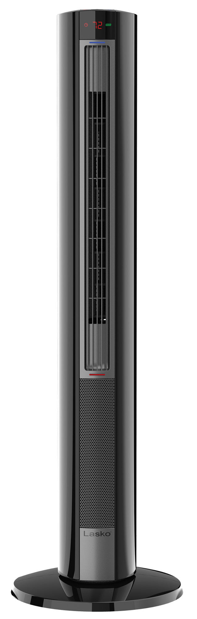 Lasko All Season Comfort Control Tower Fan and Space Heater with Remote Control, FH620, Black