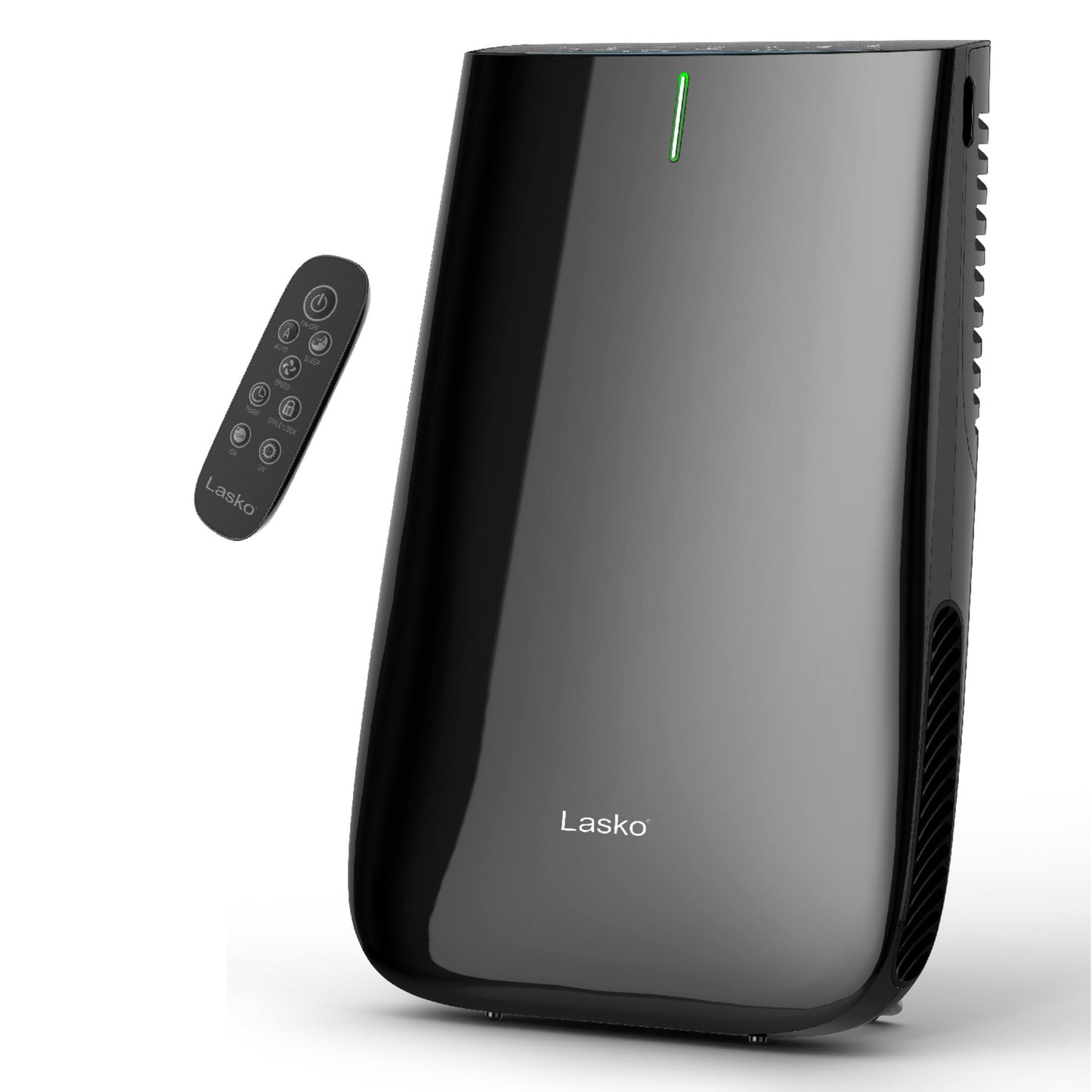 Lasko Pure Platinum Air Purifier with HEPA-Type Filtration, HF25630, Black