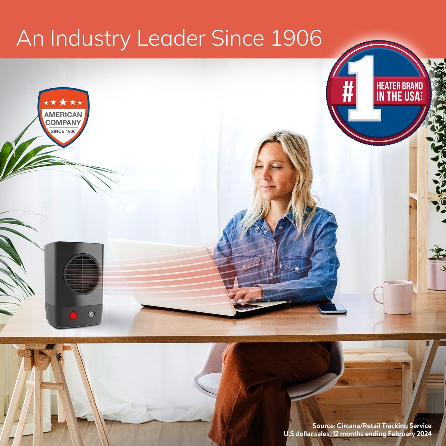 Lasko MyHeat? Mini Personal Ceramic Heater (black)