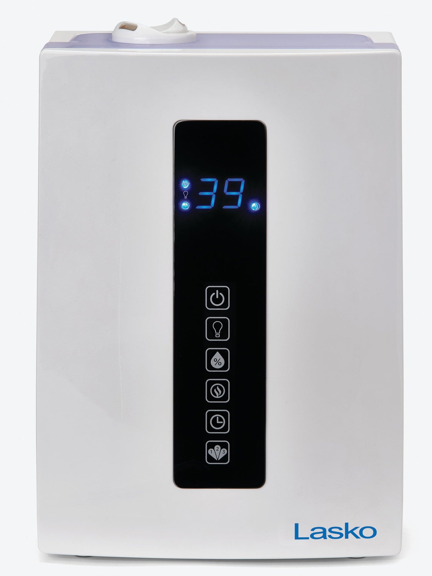 Lasko Quiet Ultrasonic Digital Warm and Cool Mist Humidifier, UH300, White