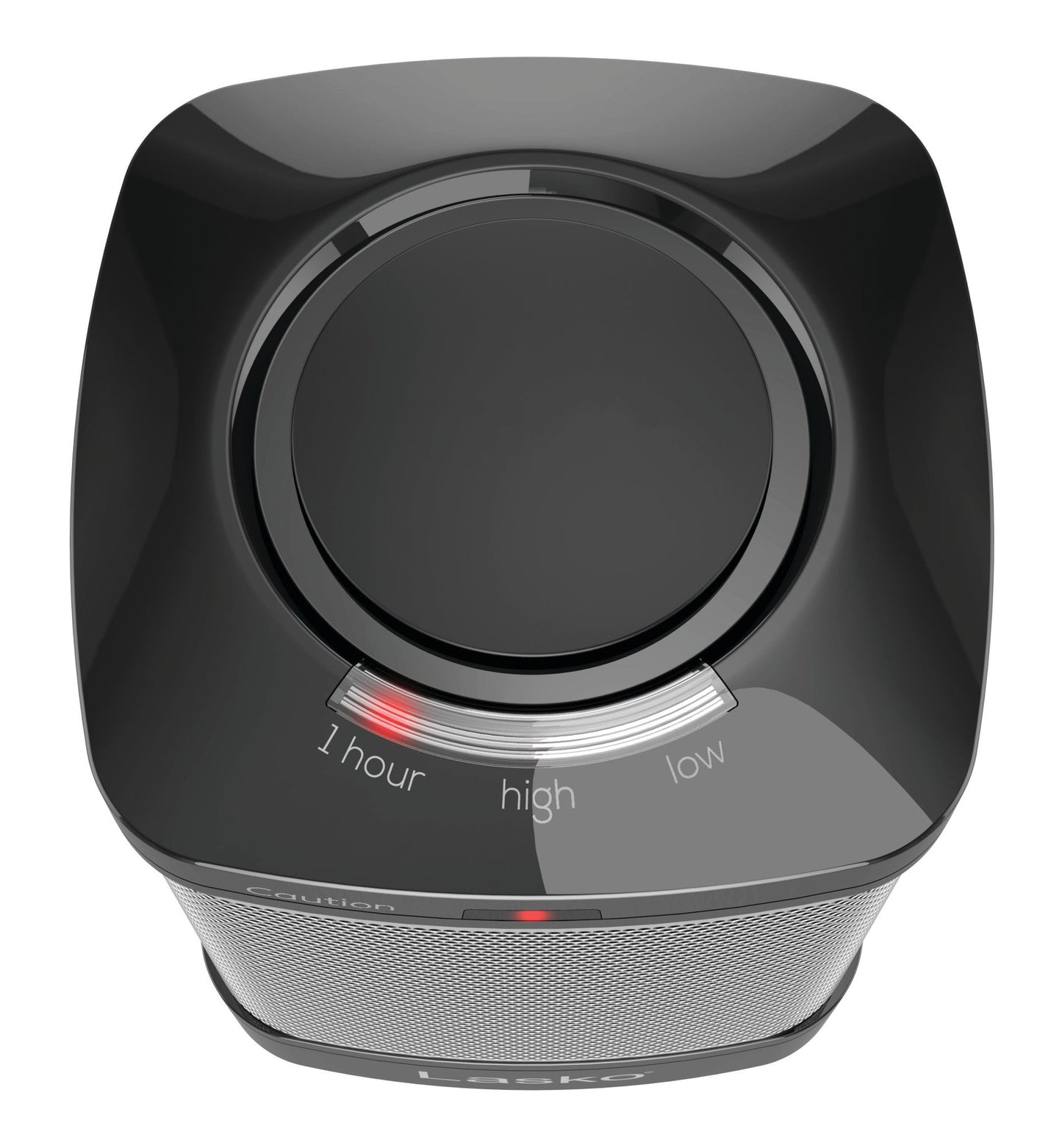 Lasko 1500W Tabletop Ceramic Space Heater with One Hour Timer, CD08500, Black