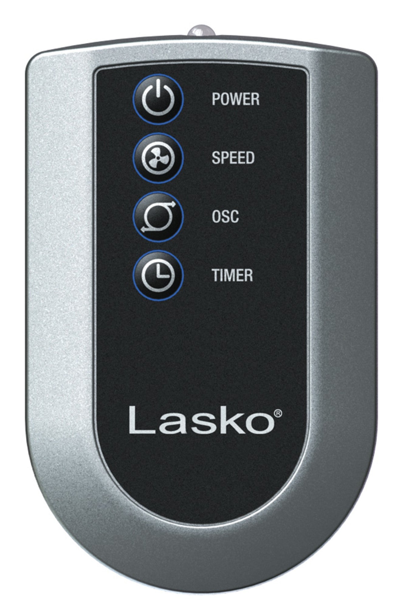 Lasko Oscillating High Velocity Fan with Remote Control, U35122, Black