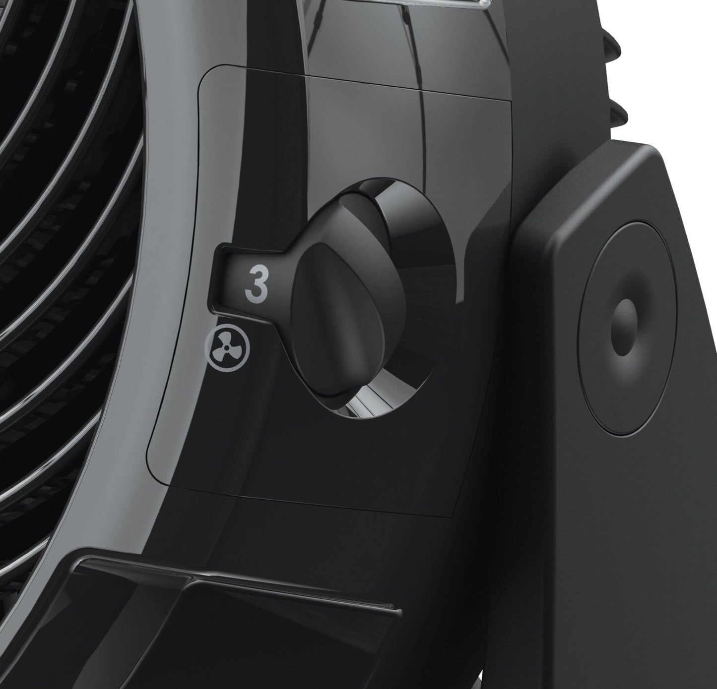 Lasko 10" Air Flexor 3- Speed High Velocity Floor Fan , 3635, Black