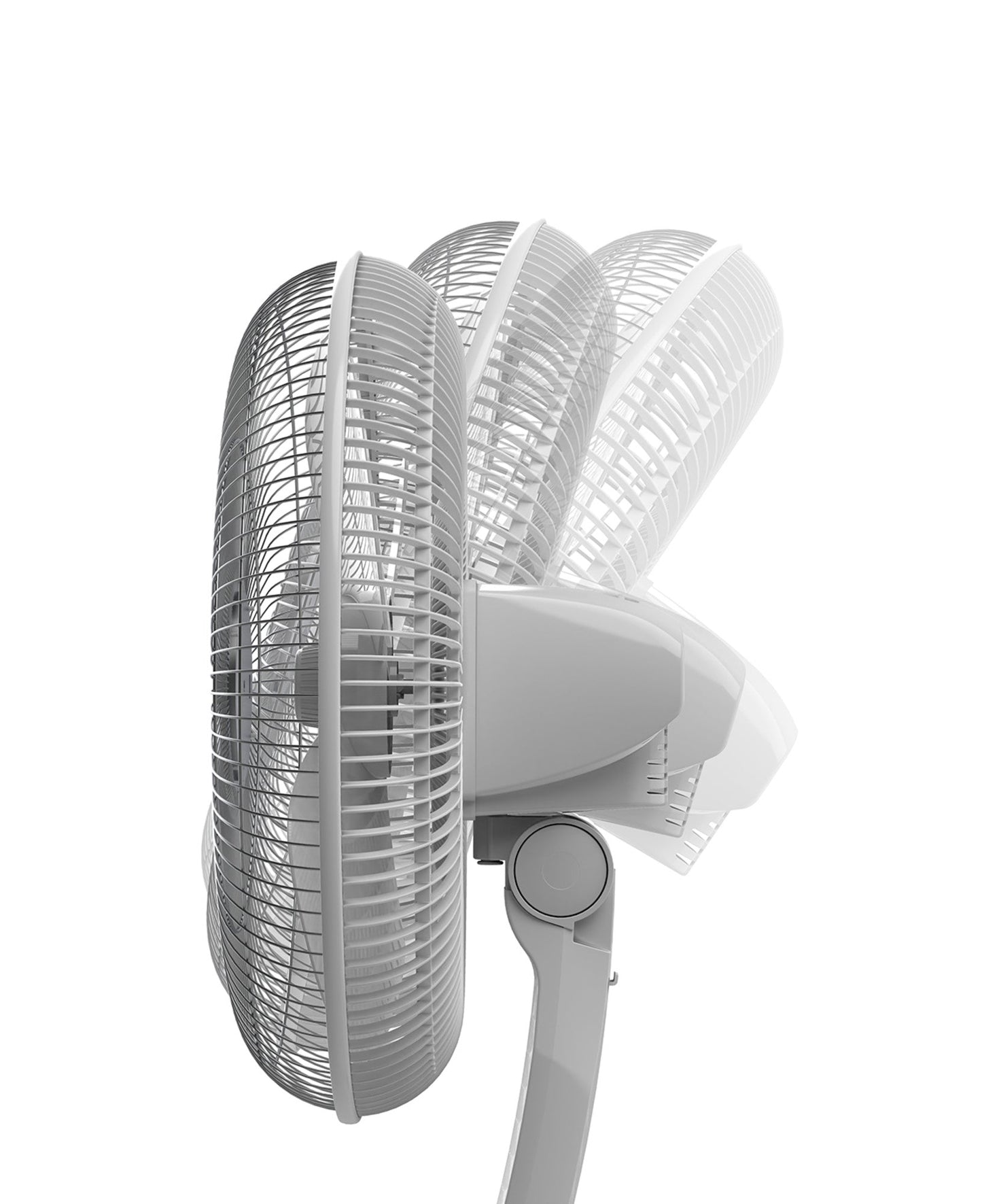 Lasko S16614 16" 4-Speed Oscillating Pedestal Fan with Remote Control: white