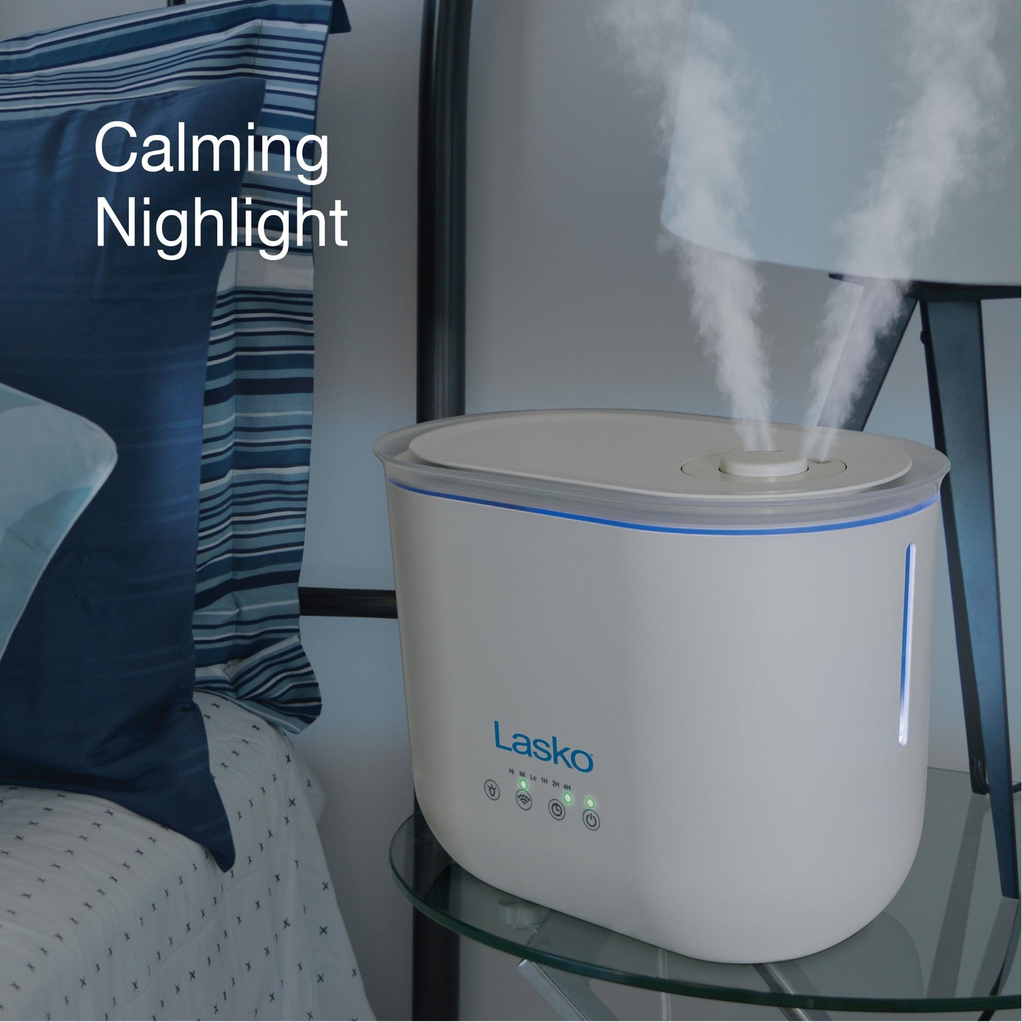 Lasko UH250 Top Fill Ultrasonic Cool Mist Humidifier