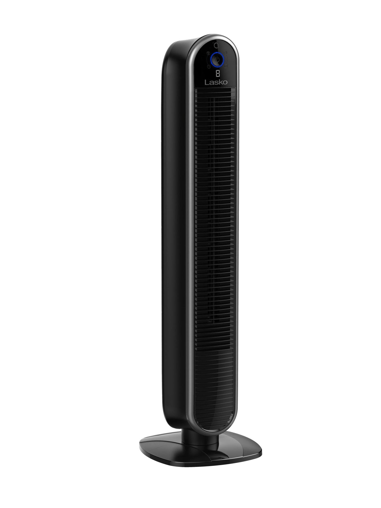 Lasko Aria? T40733 40" 5-Speed WiFi Smart Tower Fan with Dark Mode: black