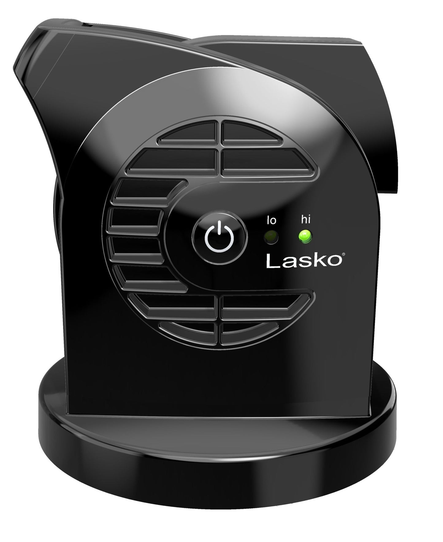 Lasko MyCool Mini USB 2- Speed Desk Fan with USB Cable and AC Adapter, D301, Black