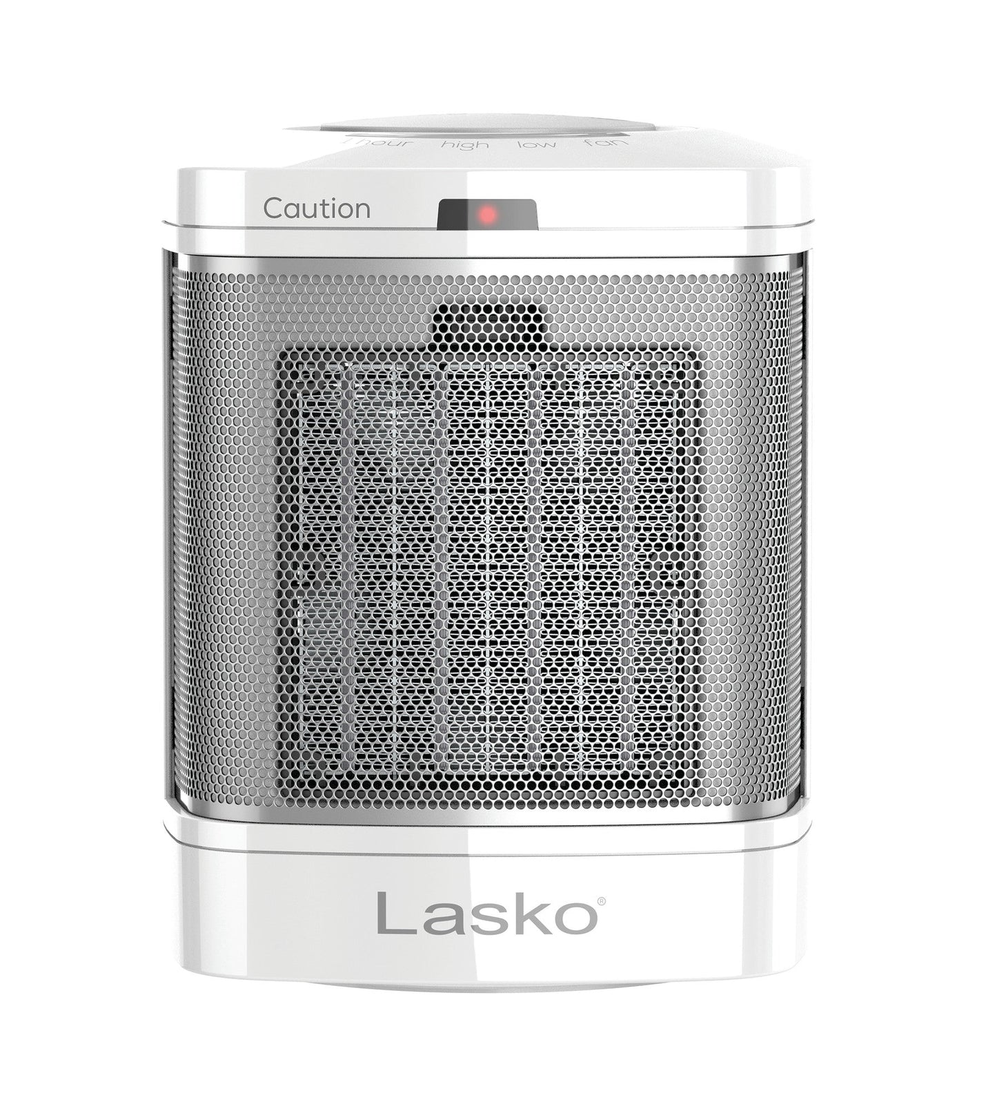 Lasko 1500W Ceramic Bathroom Space Heater with ALCI Safety Plug, CD08210, White