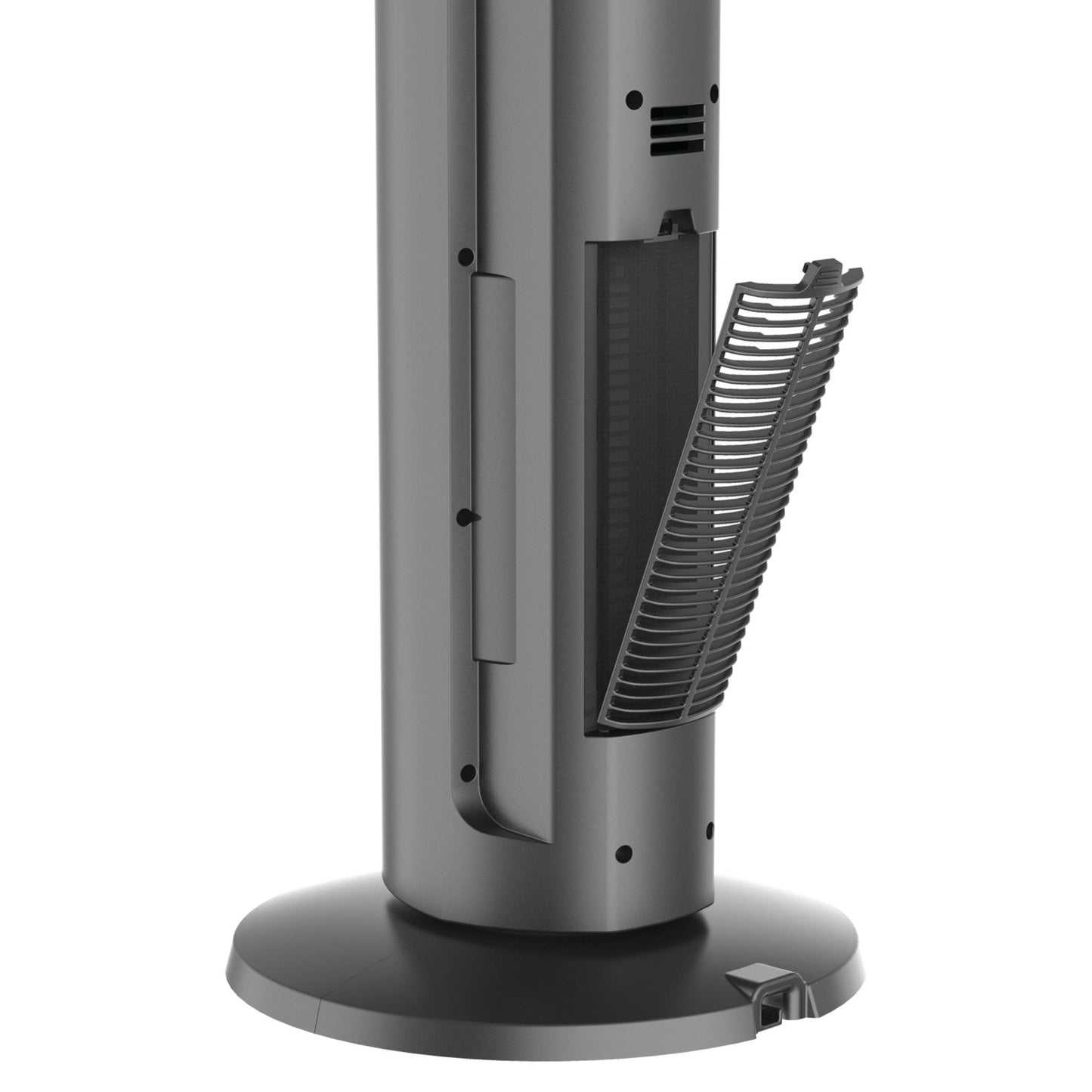 Lasko All Season Tower Fan and Space Heater with Remote, FH515, Black
