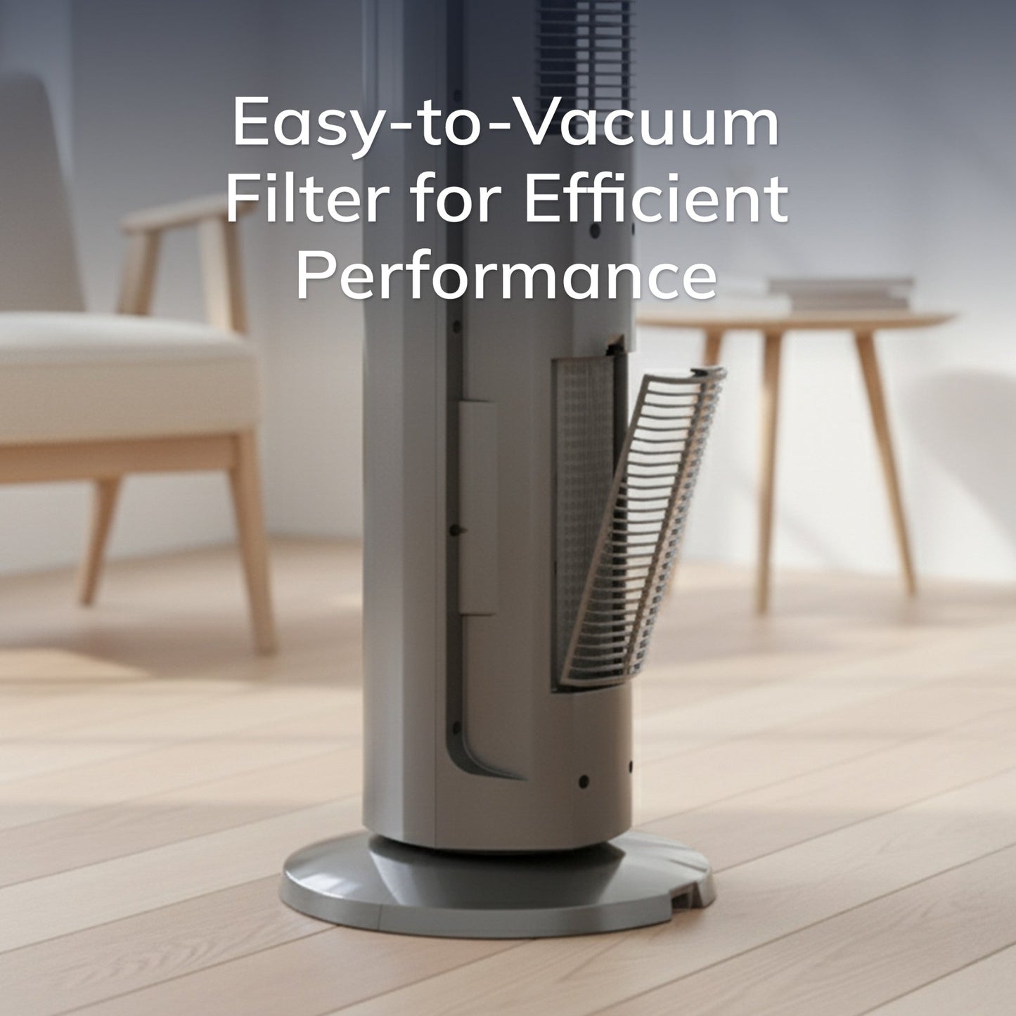 Lasko All Season Tower Fan and Space Heater with Remote, FH515, Black