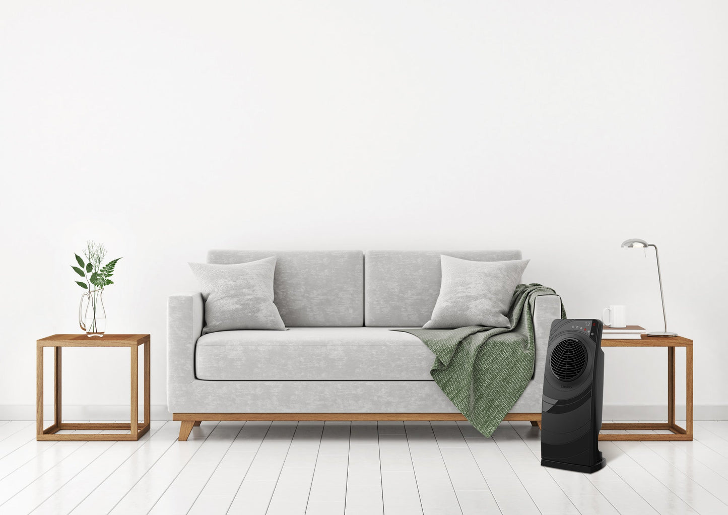 Lasko Elite Collection Revolution Ceramic Space Heater with Remote, CC23630, Black