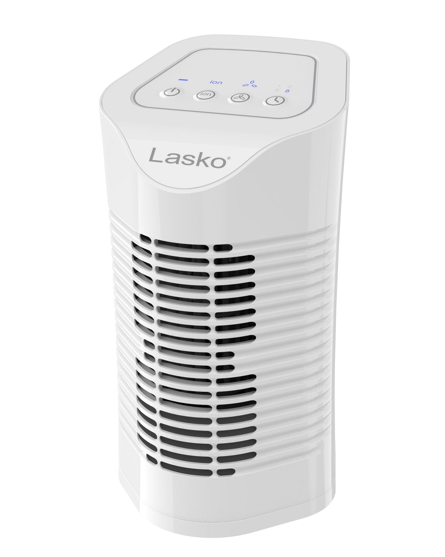 Lasko Desktop Air Purifier with 3-Stage Filtration, HF11200, White